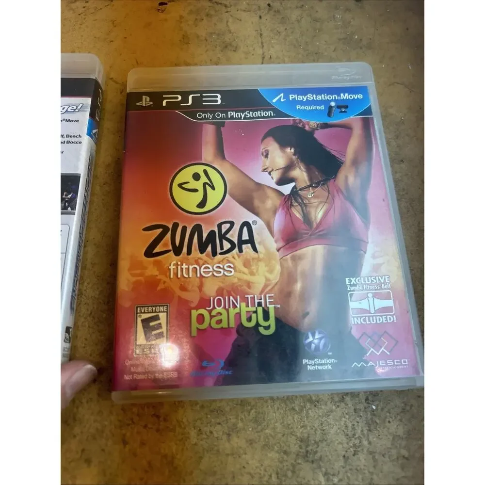 5 game ps3 bundle lot Just Dance 3 Karaoke Active 2 Sports Champions Zumba FS/H